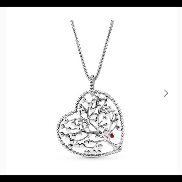 COPY - Tree of Life Pandora Heart Pendant & Chain - Picture 2 of 3